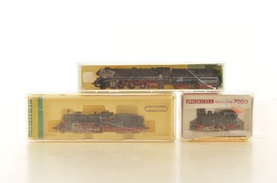 Lot 15 - German Outline N Gauge Steam Locomotives