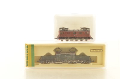 Lot 16 - Swiss and Swedish Outline Electric N Gauge Locomotives