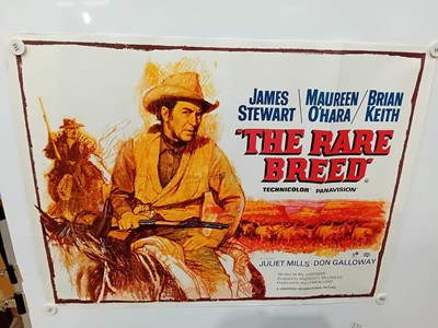 Lot 256 - The Rare Breed (1963) Quad Posters