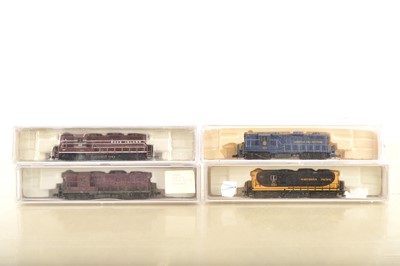 Lot 41 - American Outline Life Like N Gauge Diesel Locomotives