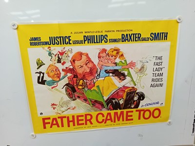 Lot 257 - And Father Came Too (1964) Quad Posters