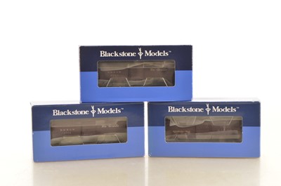 Lot 52 - Blackstone Models HOn3 D&RGW 30ft Boxcars (3)