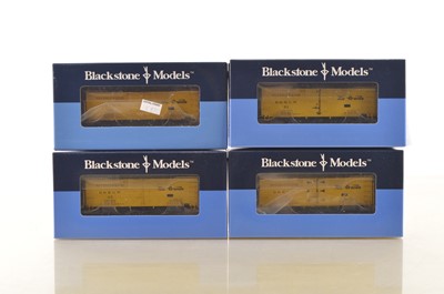 Lot 57 - Blackstone Models HOn3 D&RGW 30ft Refrigerator Cars (4)