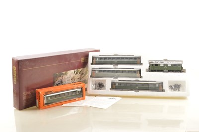 Lot 70 - Bemo H0e/H0m Gauge Swiss Electric Train Pack and Additional Coach