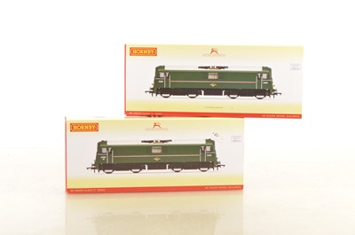 Lot 93 - Pair of Hornby 00 Gauge boxed BR green Class 71 Electric Locomotives