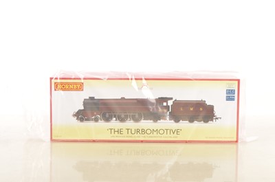 Lot 109 - Hornby 00 Gauge R30134 LMS maroon  Princess Royal Class 'The Turbomotive' 4-6-2 46202 Locomotive and Tender