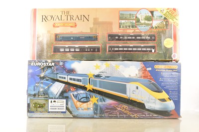 Lot 136 - Hornby 00 Gauge (Margate) Royal Train and Eurostar Train Sets (2)