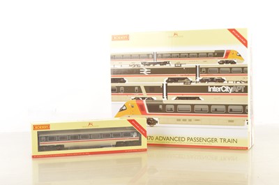 Lot 140 - Hornby 00 Gauge R3874 BR Class 370 Advanced Passenger Train 7-Car Set and Additional Coach (2 boxes)