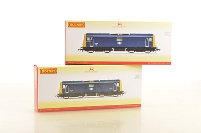 Lot 142 - Pair of Hornby 00 Gauge boxed BR blue Class 71 Electric Locomotives