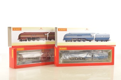 Lot 156 - Pair of Hornby 00 Gauge LMS Coronation Class Streamline Locomotives and Tenders (2)