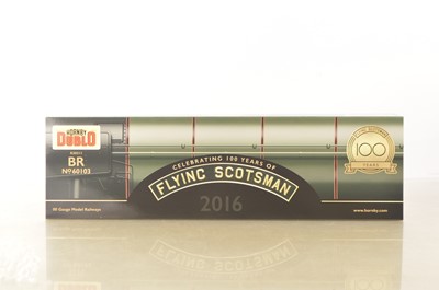 Lot 194 - Hornby (China) Hornby-Dublo 00 Gauge Ltd Ed R30211 BR green 60103 'Flying Scotsman' 100 Years 2016 Locomotive and Tender