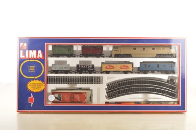 Lot 205 - ex Shop Stock Lima 00 Gauge 104408 and 104507 Passenger and Goods Train Sets (2)