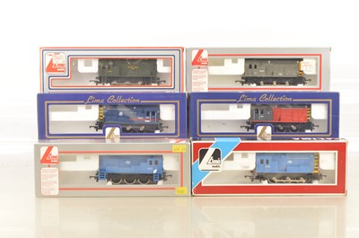 Lot 207 - Six Lima 00 Gauge Class 08 and 09 0-6-0 Diesel Shunters (6)