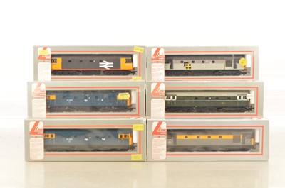 Lot 208 - Six Lima 00 Gauge Class 26 and 27 Diesel Locomotives (6)