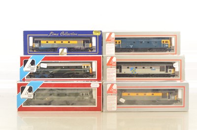 Lot 209 - Six Lima 00 Gauge Class 33 Diesel Locomotives (6)