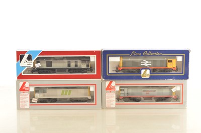 Lot 211 - Four Lima 00 Gauge Class 20 Diesel Locomotives (4)