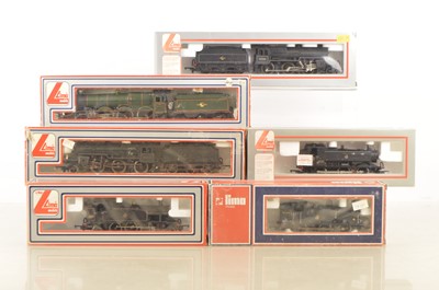 Lot 217 - Six Lima 00 Gauge BR Steam Locomotives (6)