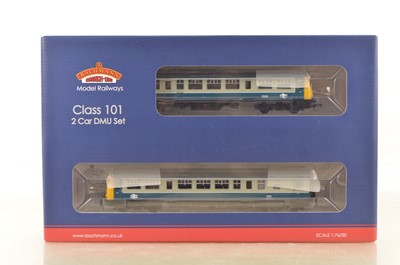 Lot 229 - Bachmann 00 Gauge 32-287 BR blue and grey Class 101 DMU 2-Car Pack