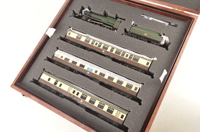 Lot 250 - Bachmann 00 Gauge 321-2000 Ltd Ed Cambrian Coast Express twin Train Presentation Set