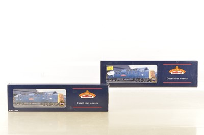 Lot 266 - Bachmann 00 Gauge BR two tone green Deltic Class 55 Diesel Locomotives (2)