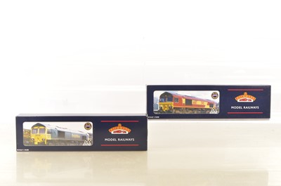 Lot 268 - Bachmann 00 Gauge Class 66 Diesel Locomotives (2)