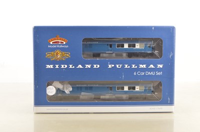 Lot 281 - Bachmann 00 Gauge 31-255DC Midland Pullman nanking blue Six Car Unit