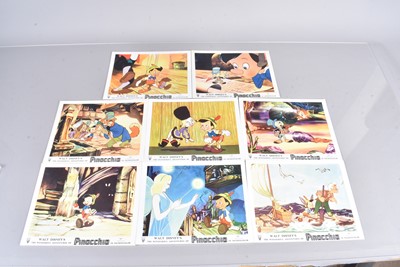 Lot 281 - Pinocchio Lobby Cards / Front of House Stills