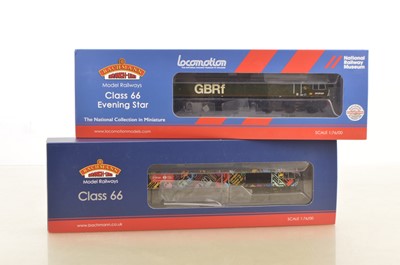 Lot 290 - Pair of Bachmann 00 Gauge Class 66 Diesel Locomotives (2)