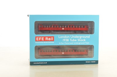 Lot 339 - EFE Rail boxed 00 Gauge E99940 motorised London Underground red 1938 Tube Stock in 1970's Bakerloo Line Livery