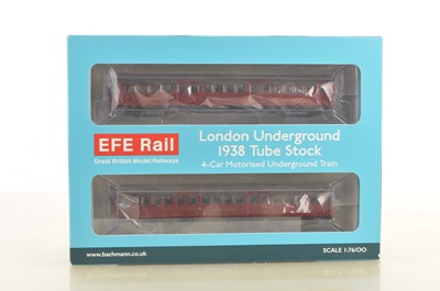 Lot 340 - EFE Rail boxed 00 Gauge  E99940 motorised London Underground red 1938 Tube Stock in 1970's Bakerloo Line Livery