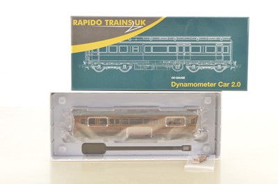 Lot 346 - Rapido Trains UK boxed 00 Gauge 935001 LNER Dynamometer Car No 23591