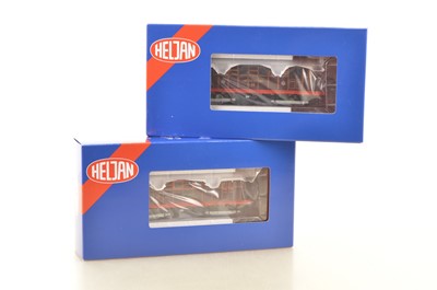 Lot 366 - Heljan boxed 00 Gauge Metropolitan London Transport Underground Bo-Bo Electric Locomotives (2)