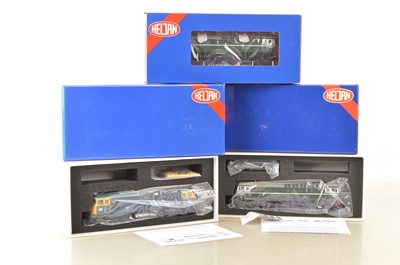 Lot 380 - Heljan boxed 00 Gauge BR Class 33 Bo-Bo  Diesel Locomotives (3)