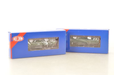 Lot 382 - Heljan 00 boxed Gauge BR green Class 33 Bo-Bo Diesel Locomotives (2)