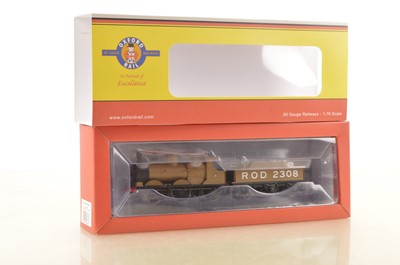 Lot 385 - Oxford Rail boxed 00 Gauge OR76DG009 ROD wartime brown Dean Goods 2308