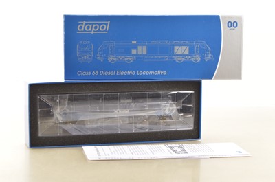 Lot 392 - Dapol boxed 00 Gauge 4D-022-002 Scotrail Livery blue Class 68 Diesel Locomotive with Sound Fitted