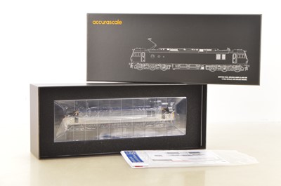 Lot 396 - Accurascale boxed 00 Gauge ACC2191-92033DCC GB Railfreight grey Class 92 92003 'Beethoven' Electric Locomotive