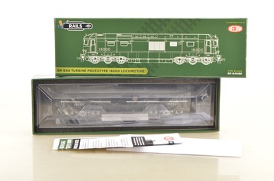 Lot 399 - Heljan for Rails of Sheffield boxed 00 gauge 5 708769  BR black Gas Turbine Prototype 18000 Locomotive