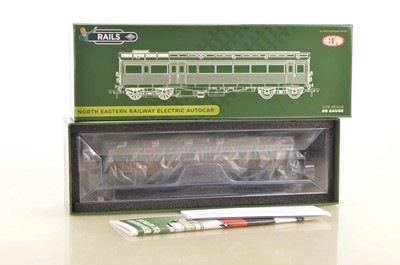 Lot 400 - Heljan Exclusive for Rails of Sheffield boxed 31702 LNER brown Electric Autocar No 3170 with Sound