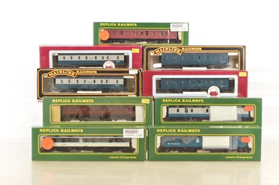 Lot 409 - Dapol Replica and Mainline boxed 00 Gauge bogie Parcels and Newspaper Vans