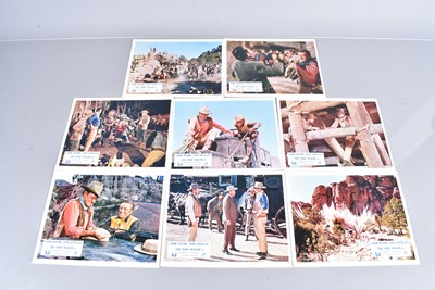 Lot 298 - The War Wagon Lobby Cards / Front of House Stills