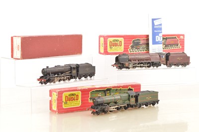 Lot 473 - Hornby-Dublo 00 Gauge 2-Rail BR Steam Locomotives (3)