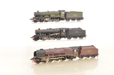 Lot 479 - Hornby-Dublo 00 Gauge 2-Rail unboxed BR Steam Locomotives (3)