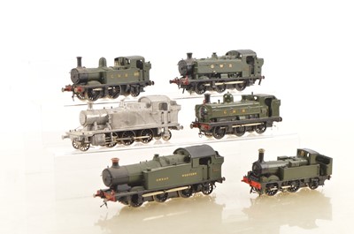 Lot 560 - Kitbuilt and modified EM Gauge GWR Tank Locomotives