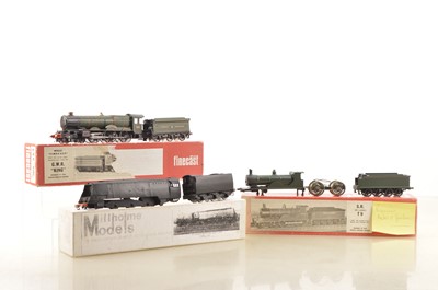 Lot 573 - Millholme  and Wills Finecast 00 Gauge mainly built Southern/BR and GWR Locomotive and Tender Kits