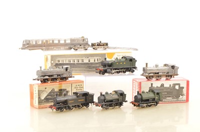 Lot 576 - K's and Will's Finecast 00 Gauge kitbuilt GWR Pannier  Prairie and Saddle Tanks and GWR No 19 Railcar (7)