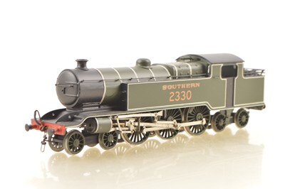 Lot 588 - Kitbuilt 00 Gauge SR olive green Rememberance Class 4-6-4 Tank Steam Locomotive