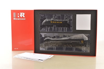 Lot 641 - Rivarossi American HO Gauge Virginian Heavy Steam Locomotive and Tender