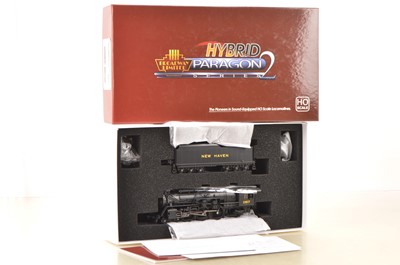 Lot 671 - Broadway Limited Imports Brass Hybrid Paragon Series 2 American HO Gauge New Haven Steam Locomotive With Tender