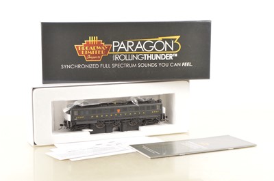 Lot 679 - Broadway Limited Imports Paragon Series 3 Rolling Thunder American HO Gauge Pennsylvania Rail Road Electric Locomotive With Tender